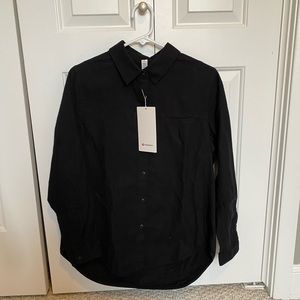 NWT:  Lululemon “Full Day Ahead Flannel Shirt”